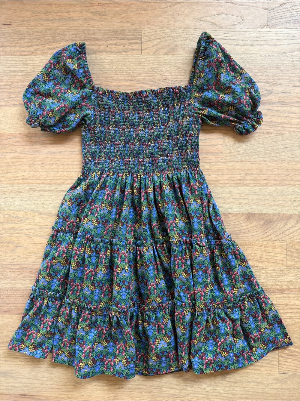 Polo Ralph Lauren Floral Smocked Dress — Girls M (8–10)